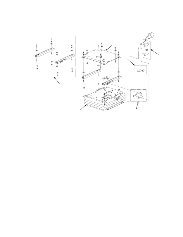 SEAT ASSEMBLY MECHANICAL AND AIR SUSPENSION