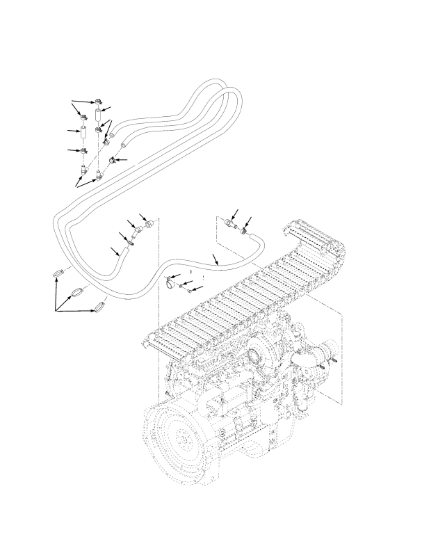 HEATER HOSES STAGE 3B ENGINE