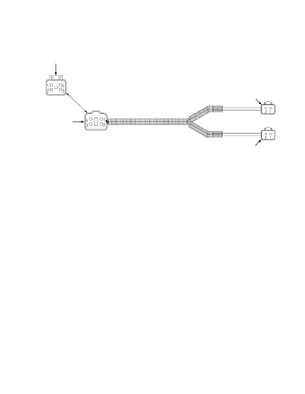 WIRE HARNESS BOOM VALVES