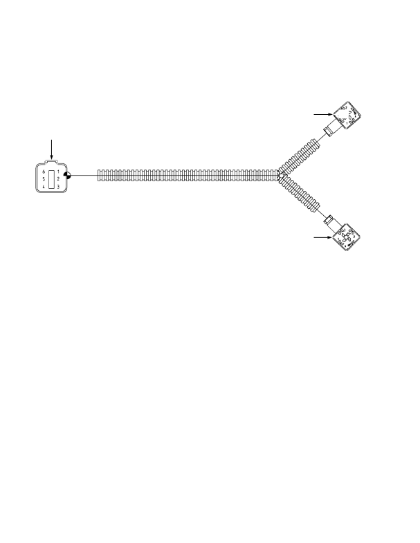 WIRE HARNESS SLIDING CAB