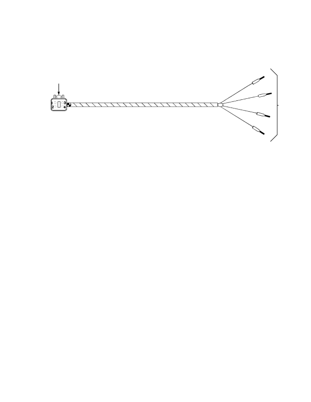 WIRE HARNESS STOP BUTTON REAR —  POWERED SLIDING CAB