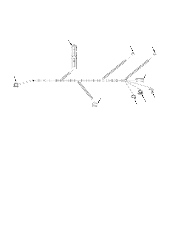 WIRE HARNESS STABILIZER (-> S/N C222E01608K EXC. 01601)