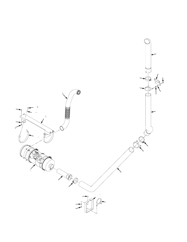 EXHAUST SYSTEM STAGE 3B ENGINE