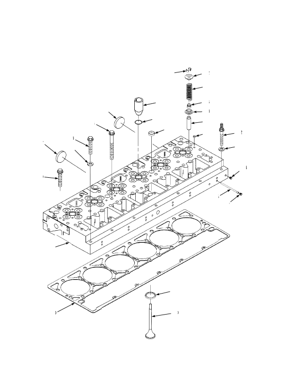 CYLINDER HEAD TIER III ENGINE