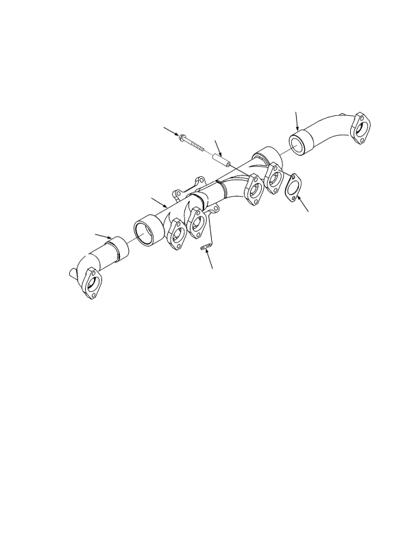 EXHAUST MANIFOLD TIER III ENGINE