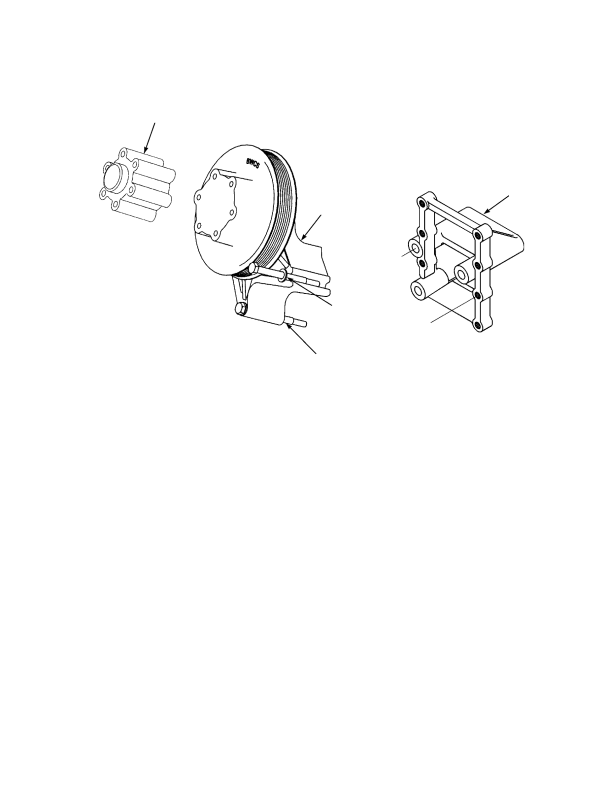 FAN DRIVE AND SPACER TIER III ENGINE