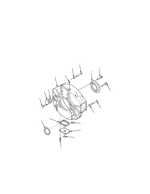 FLYWHEEL HOUSING TIER III ENGINE