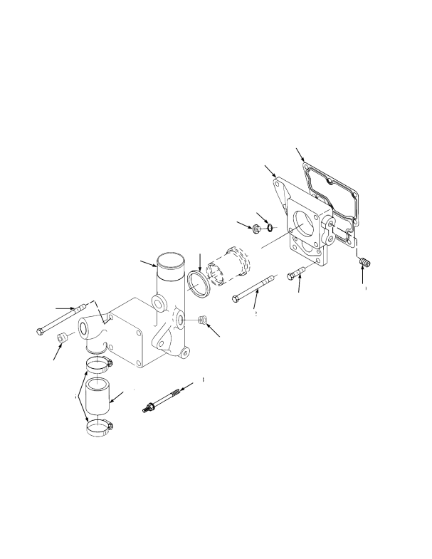 THERMOSTAT HOUSING TIER III ENGINE