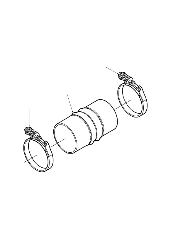 AIR INTAKE HOSE STAGE 3B ENGINE