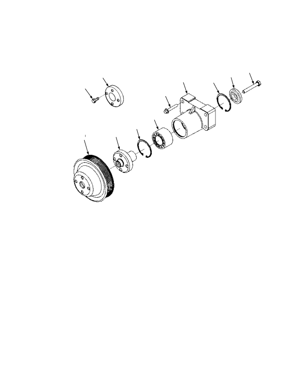 FAN DRIVE AND MOUNTING STAGE 3B ENGINE