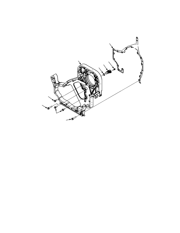 GEAR HOUSING STAGE 3B ENGINE