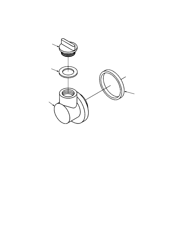 ENGINE OIL FILL FRONT GEAR COVER — STAGE 3B ENGINE