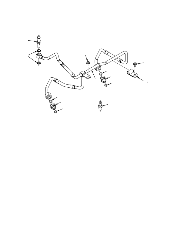 ENGINE COOLANT PLUMBING STAGE 3B ENGINE