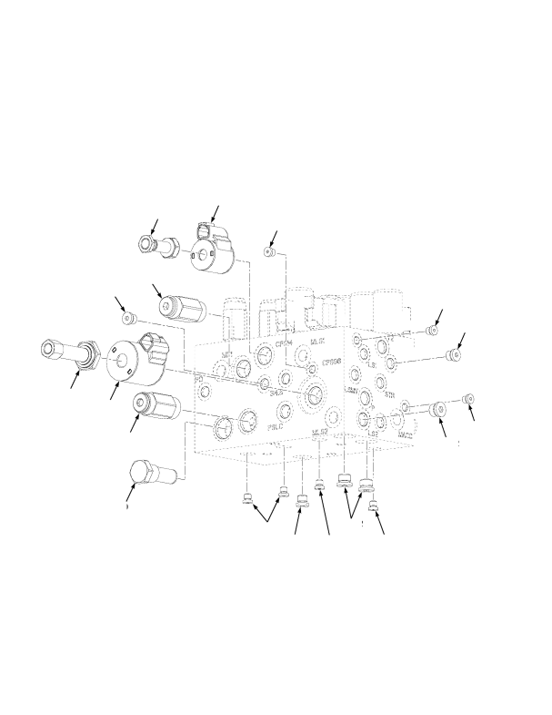 COMBINATION MANIFOLD ASSEMBLY PAGE 2 OF 2 (→ S/N C222E01671L)