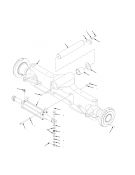 STEER AXLE AND ATTACHING PARTS