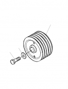 ACCESSORY DRIVE PULLEY TIER I ENGINE