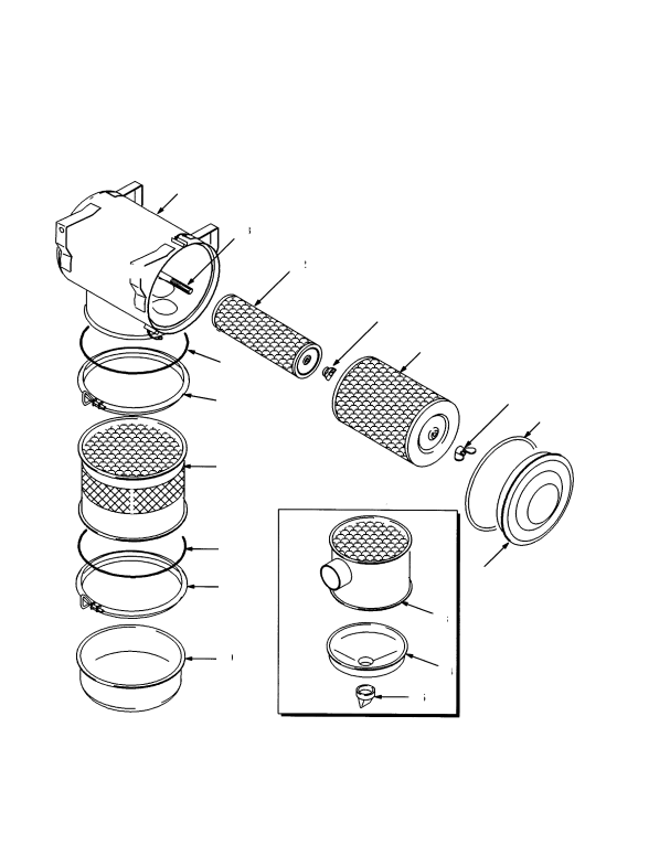AIR FILTER (-> S/N D117E01581)