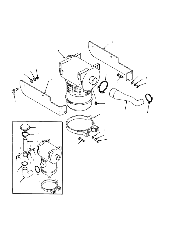AIR FILTER SYSTEM (-> S/N D117E01581)
