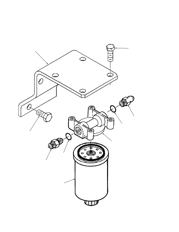 FUEL FILTER TIER II ENGINE