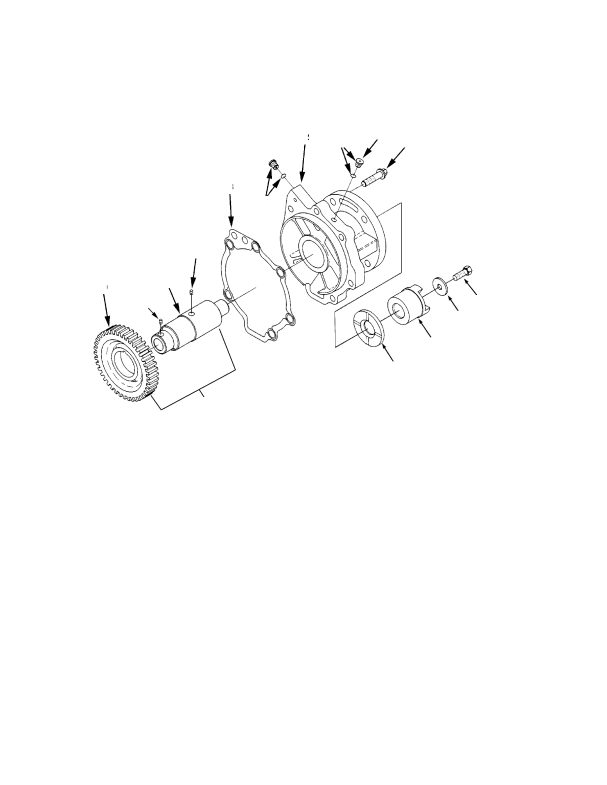 FUEL PUMP DRIVE TIER II ENGINE