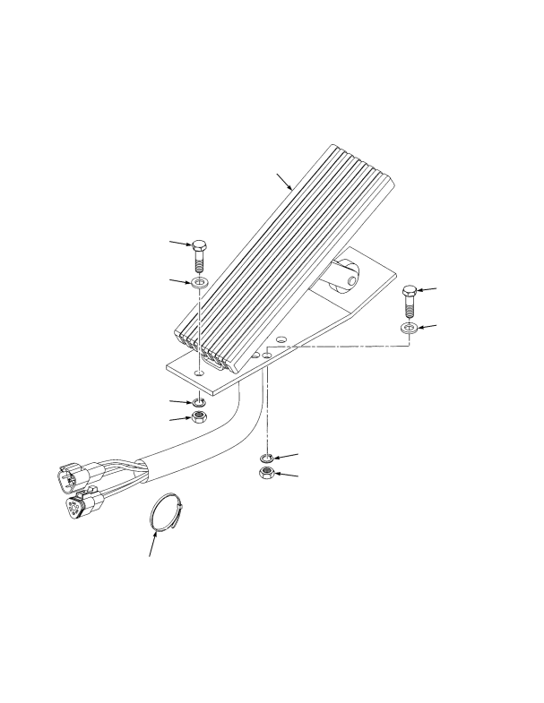 ELECTRONIC FOOT PEDAL MOUNT