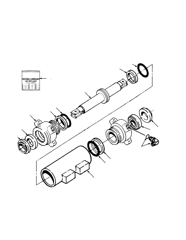 CYLINDER TWIST LOCK (S/N A660E01352 <-> S/N D117E01633)