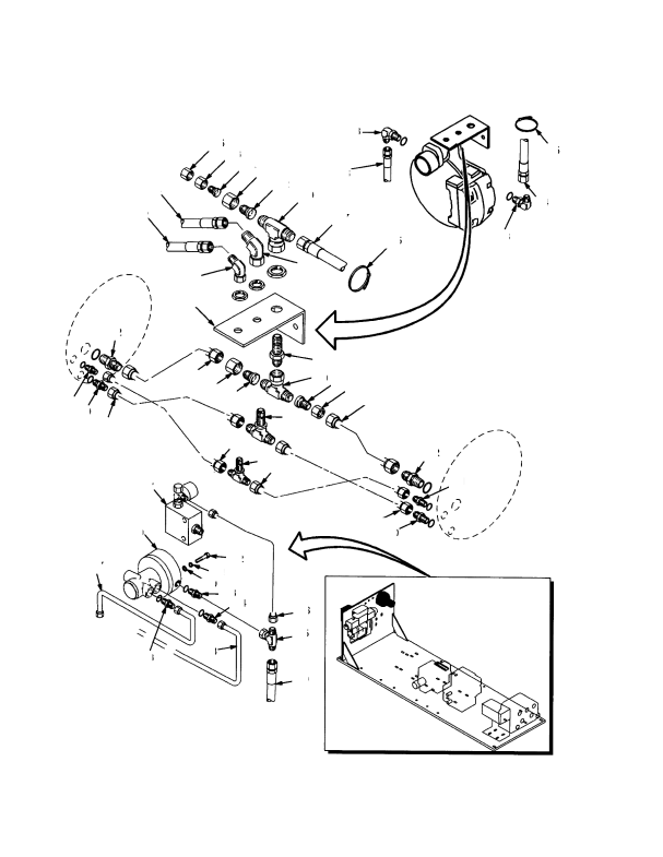 BRAKE LINES OIL COOLED BRAKE