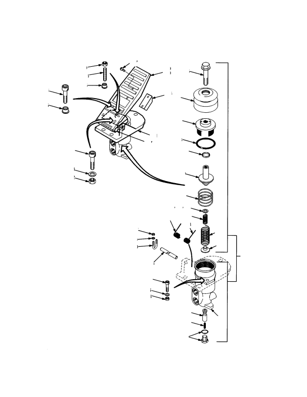 TREADLE VALVE INCHING (-> S/N D117E01550)
