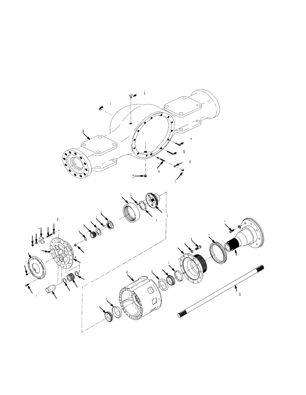 DRIVE AXLE WET BRAKE (S/N D117E01710X -> S/N D117E01799A EXC. 1712 1796 (WIDE)) (S/N D117E01724 -> S/N D117E01804 EXC. 1797 1802