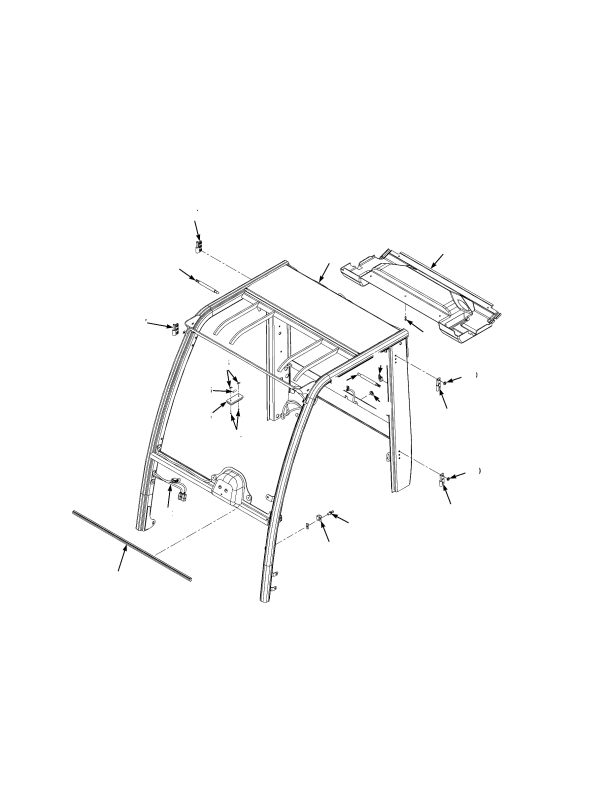 CAB ATTACHING PARTS
