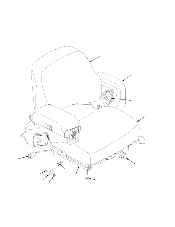 FULL SUSPENSION SWIVEL SEAT