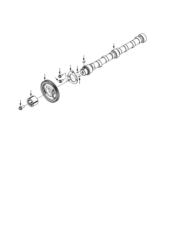 CAMSHAFT CUMMINS QSB 3.3L DIESEL