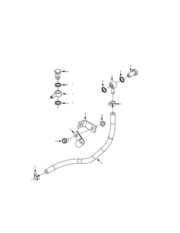 FUEL FILTER PLUMBING CUMMINS QSB 3.3L DIESEL