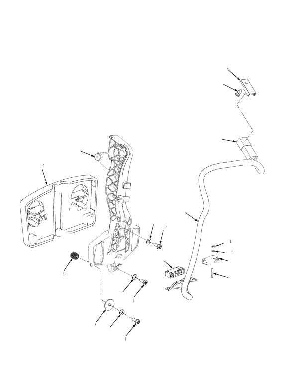 MONOTROL PEDAL ASSEMBLY (→ S/N A299E01692K)