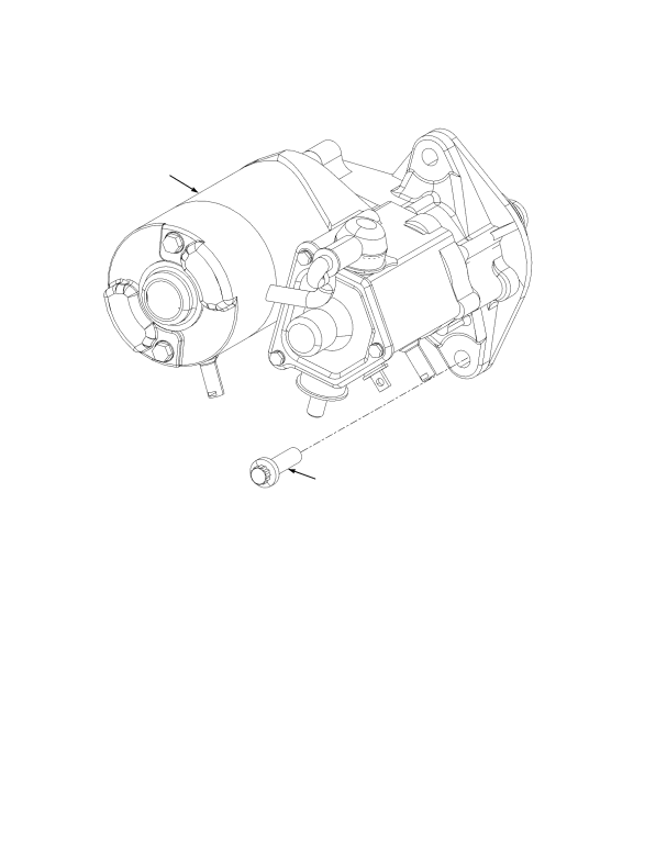 STARTER MOTOR CUMMINS QSB 3.3L DIESEL