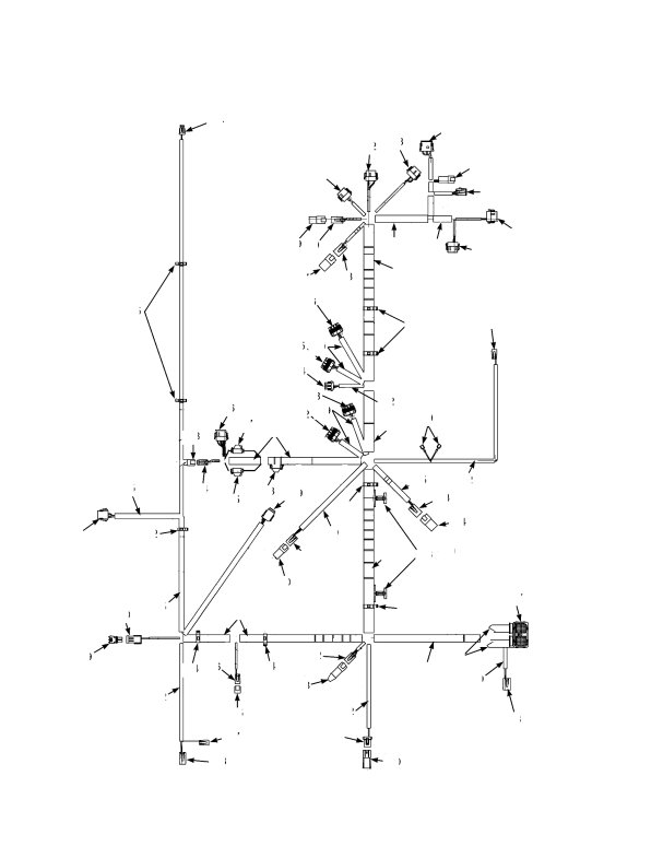WIRE HARNESS RIGHT HAND CHASSIS ߝ CUMMINS QSB 3.3L DIESEL (→ S/N A299E01561J)