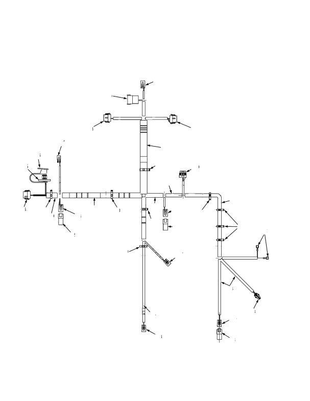 WIRE HARNESS (COWL) WITH MONOTROL ߝ WITH RETURN TO SET TILT AND MODULATED BRAKES