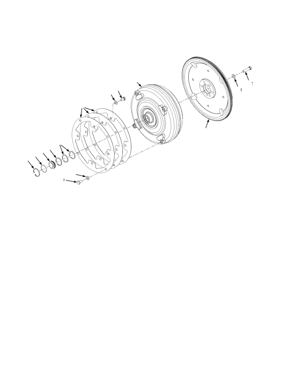TORQUE CONVERTER GM 5.7L LPG