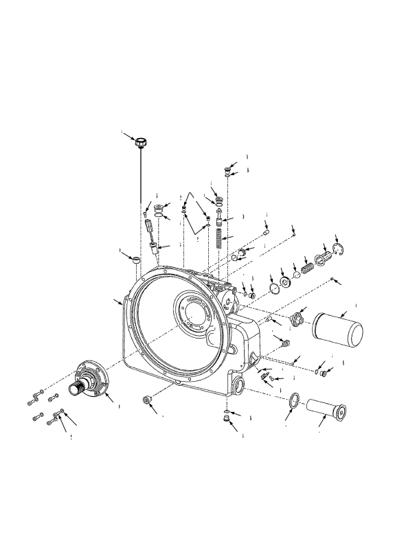 TRANSMISSION ASSEMBLY THREE SPEED