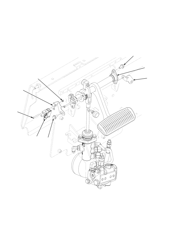BRAKE PEDAL MOUNTING ALTERNATE MOUNTING