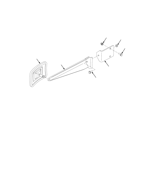 MIRROR REAR MOUNTED ߞ WITH CAB