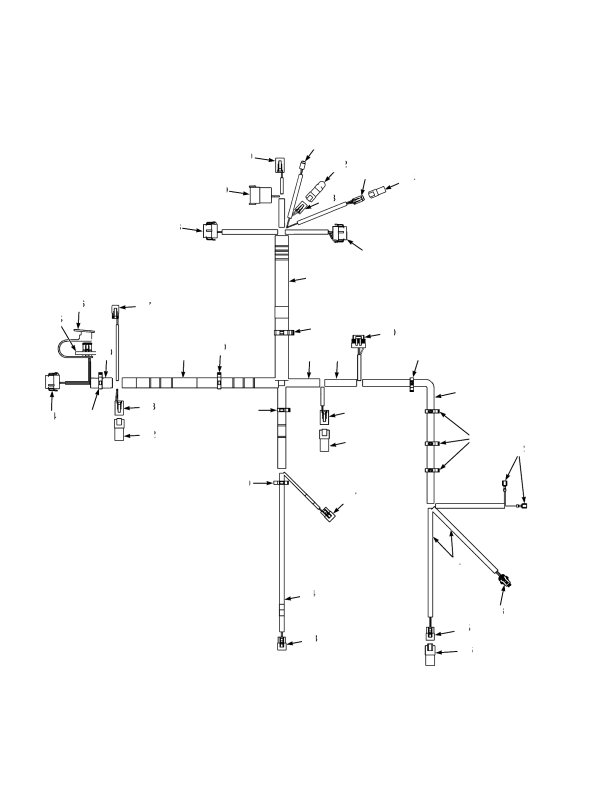 WIRE HARNESS  WITH MONOTROL OR RETURN TO SET TILT