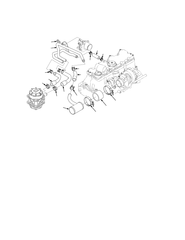 BREATHER AND SEPARATOR PIPES