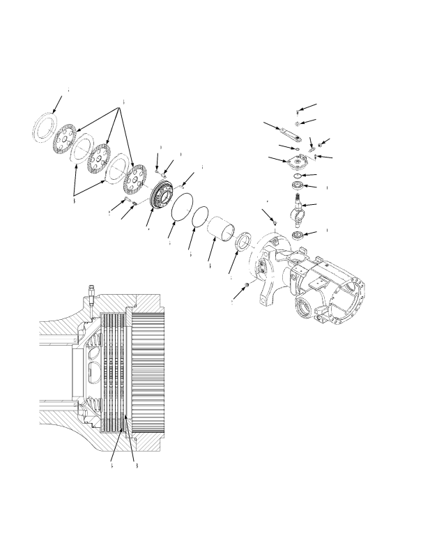 WET BRAKE ASSEMBLY
