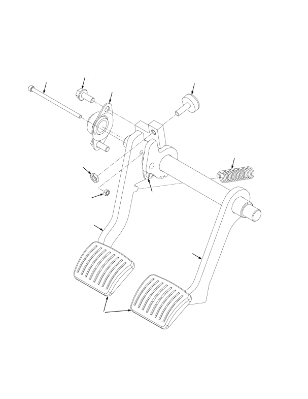 BRAKE PEDAL DUAL PEDAL