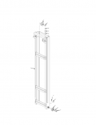 INNER MAST TWO STAGE LIMITED FREE-LIFT F90 MAST SERIES