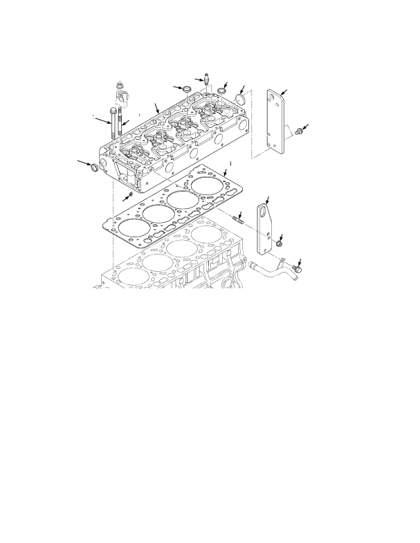 CYLINDER HEAD  KUBOTA DIESEL