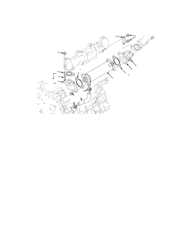 EGR COOLER KUBOTA DIESEL