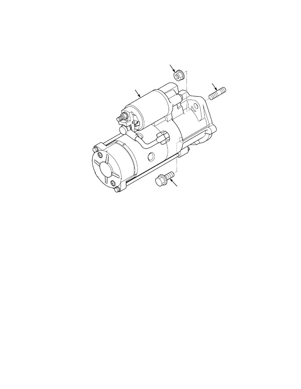 STARTER  KUBOTA DIESEL