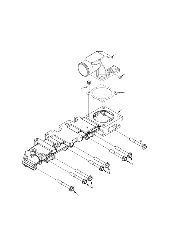 AIR INTAKE MANIFOLD CUMMINS